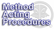 Method Acting Procedures